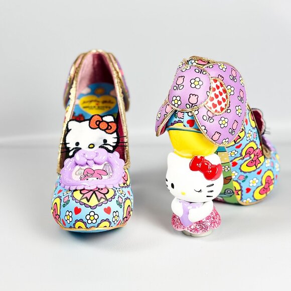 Irregular Choice Sanrio Hello Kitty & Friends Heels Size 39 Rare Collab - Picture 7 of 9